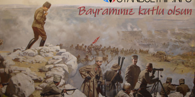 Zafer Bayramı, der Tag des Sieges ist ein türkischer Nationalfeiertag