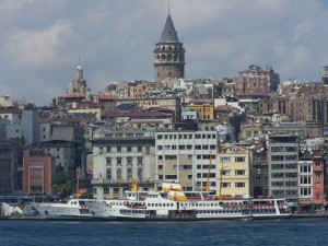 Galata Viertel Bosporus Ufer