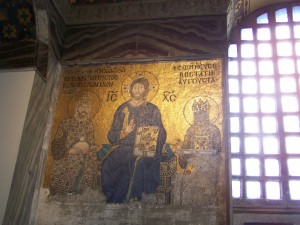 Hagia Sophia Mosaiken Jesus