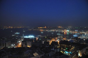 Nacht Istanbul Nightlife Galataturm